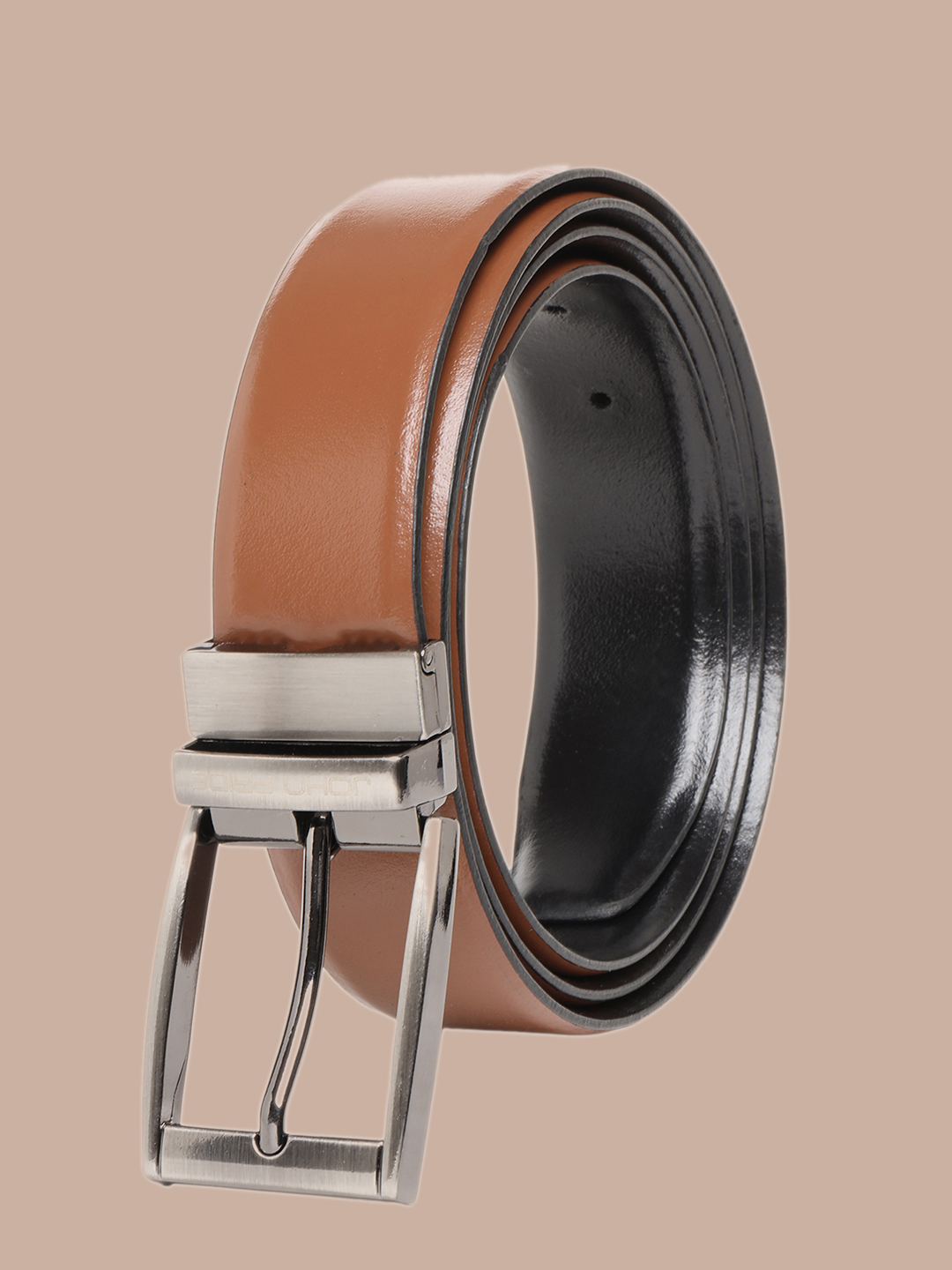 Tan Reversible Belt