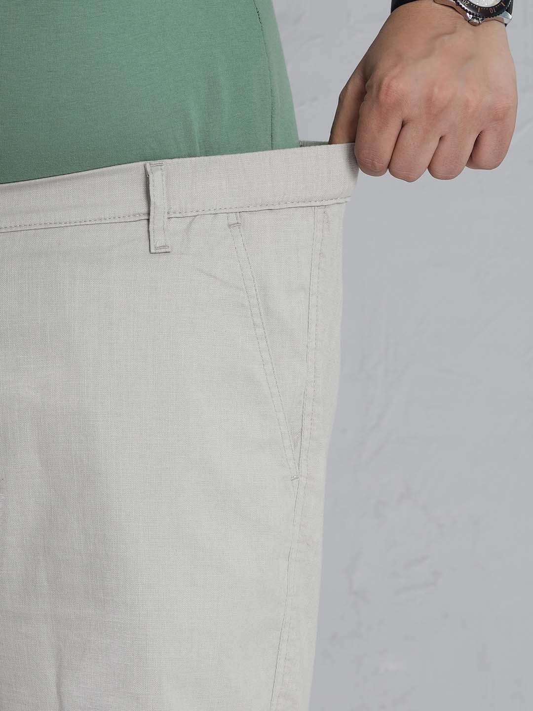 Ivory Elasticated Shorts