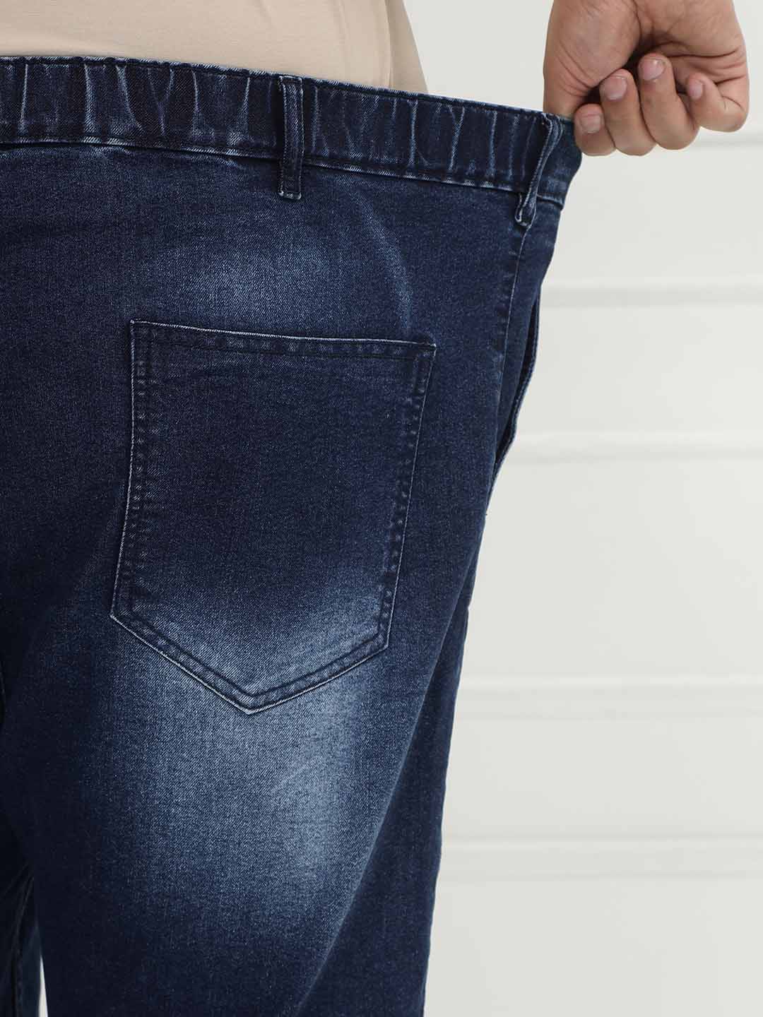 Urban Indigo Elasticated Shorts
