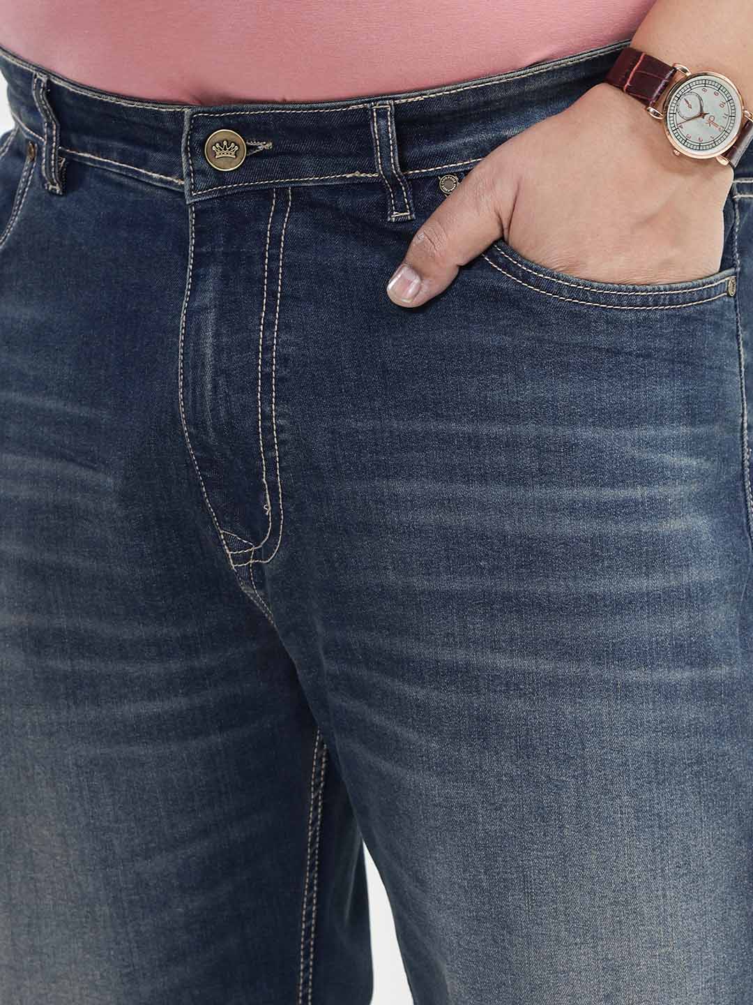 Indigo Grunge Baggy Jeans