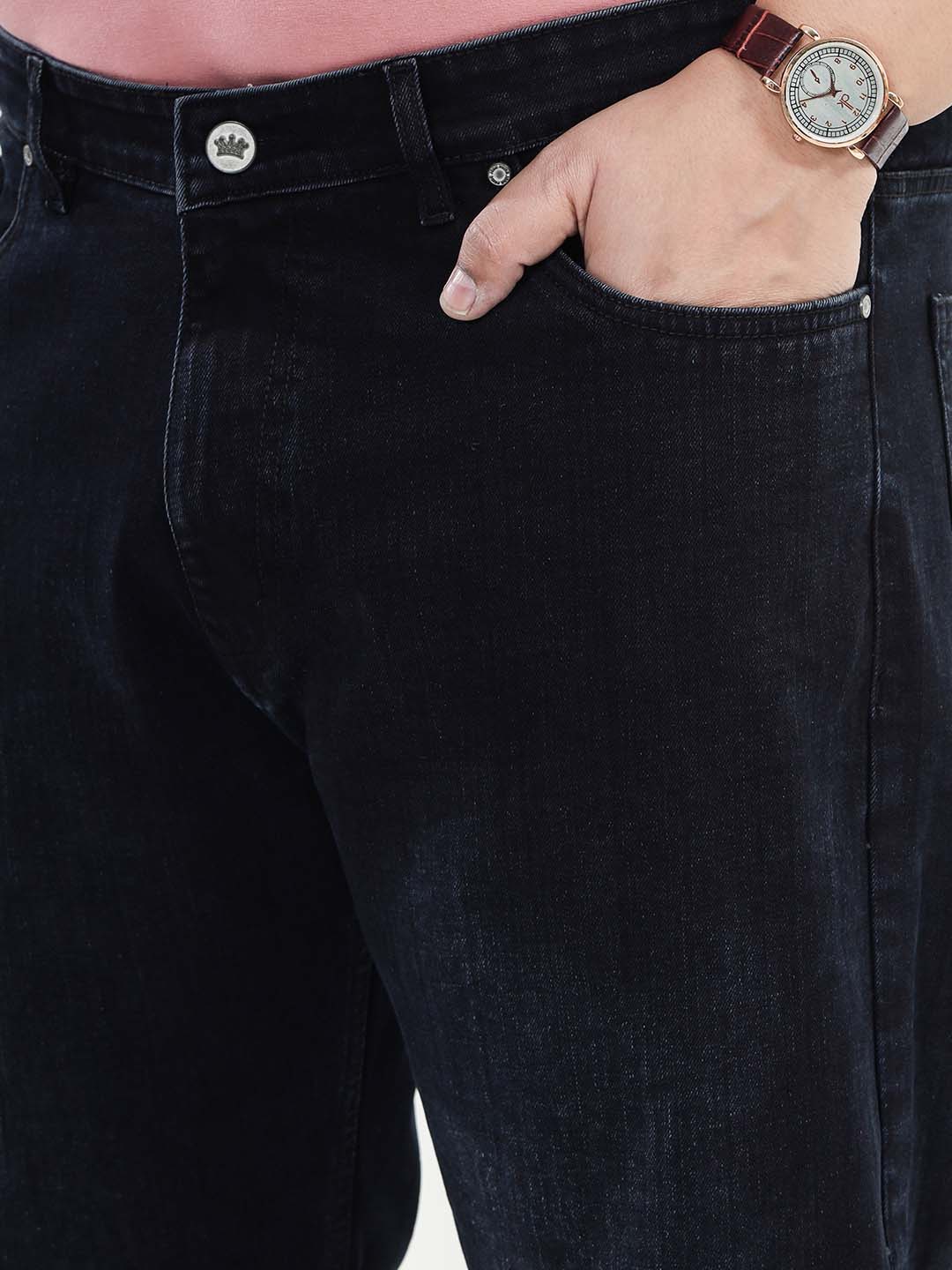Ink Blue Baggy Jeans