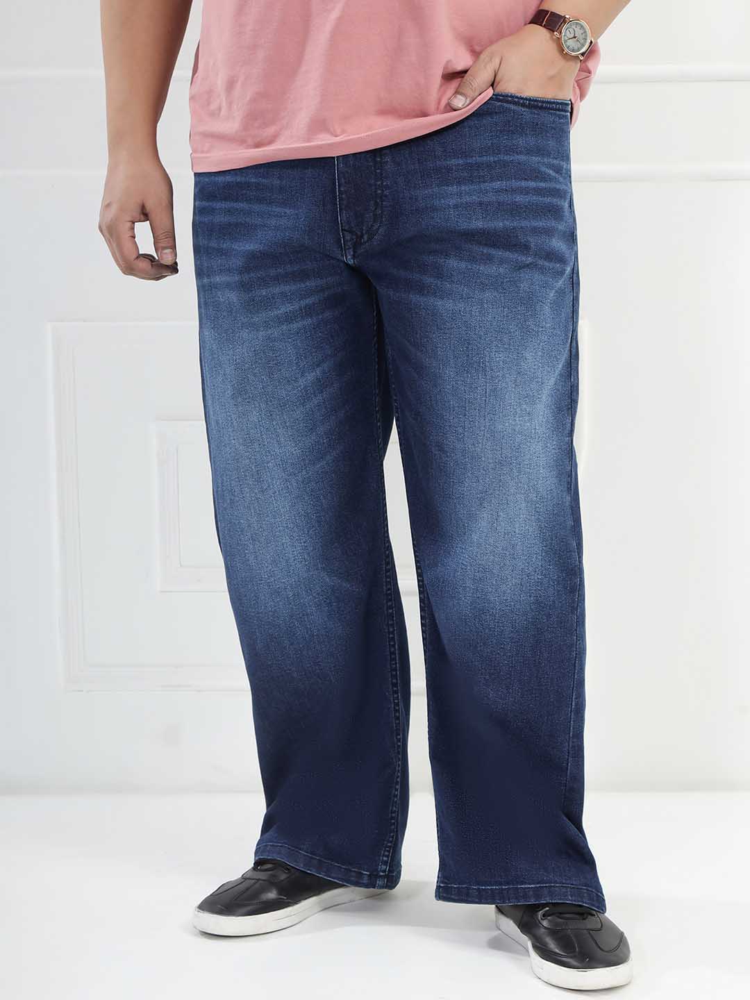 Deep Indigo Baggy Jeans
