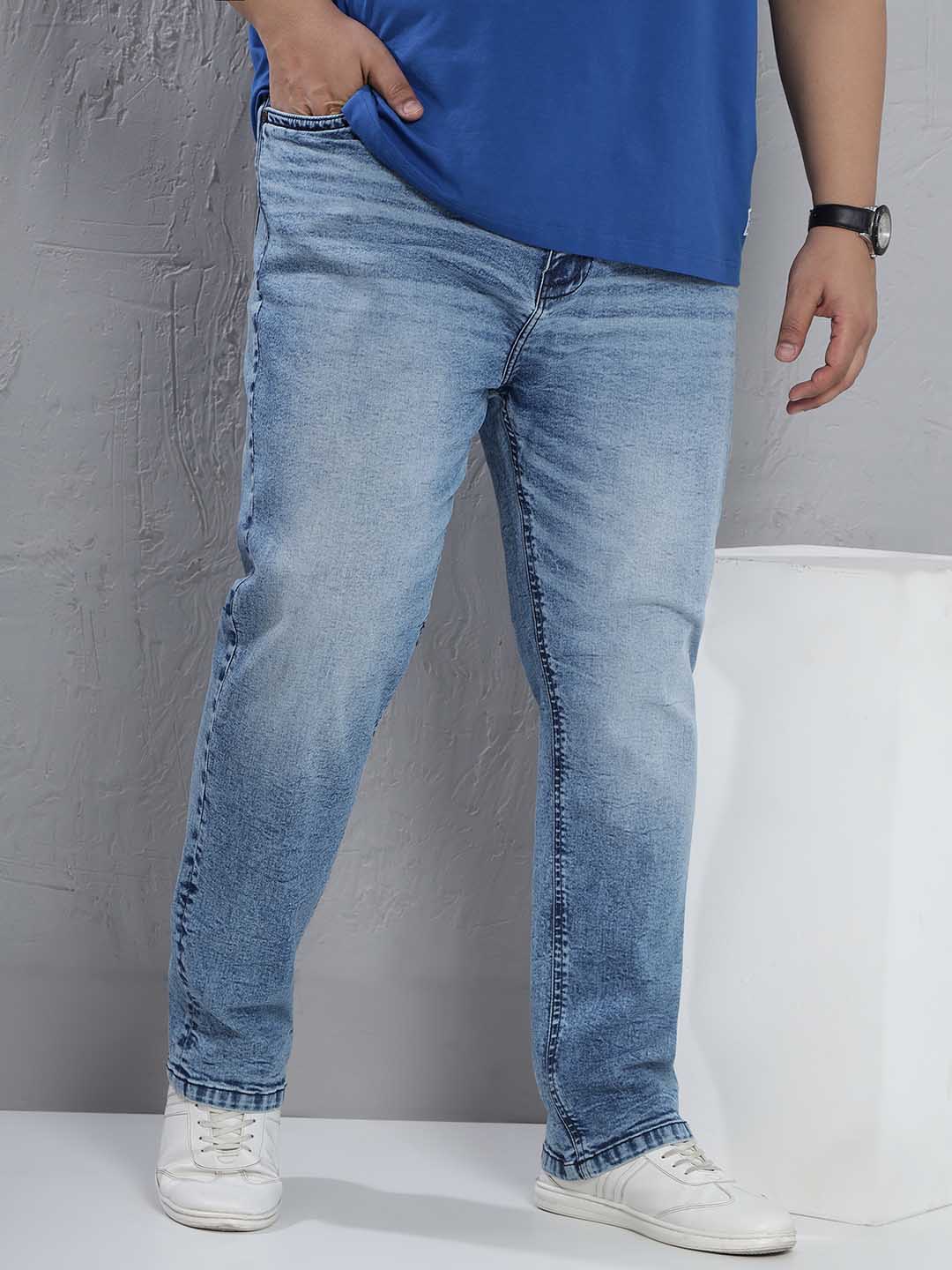 Sky Wave Elasticated Jeans
