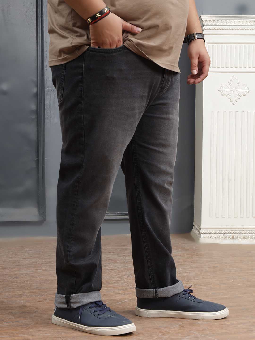 Dark Ash Elasticated Jeans