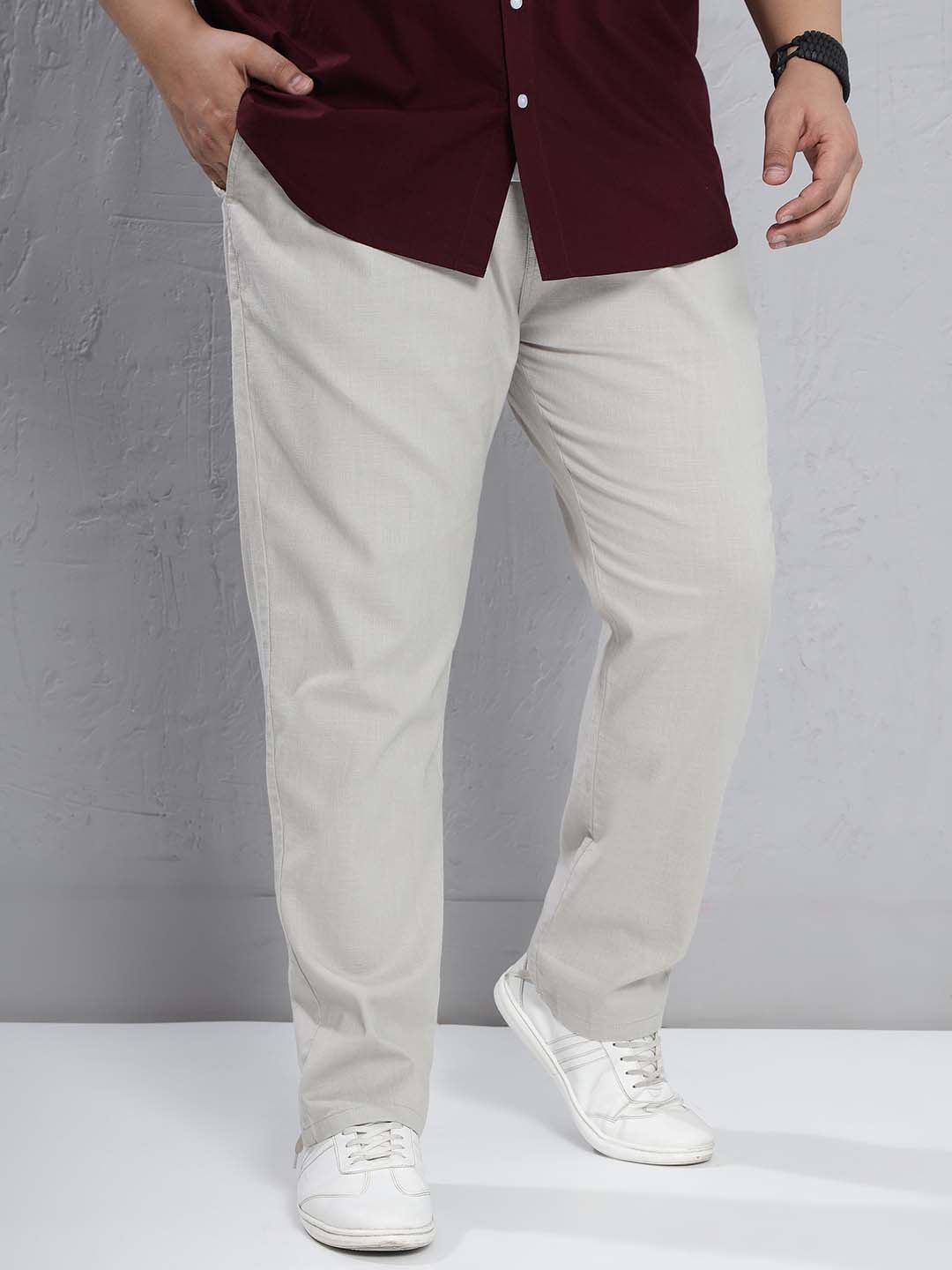 Sandstone Elasticated Chinos