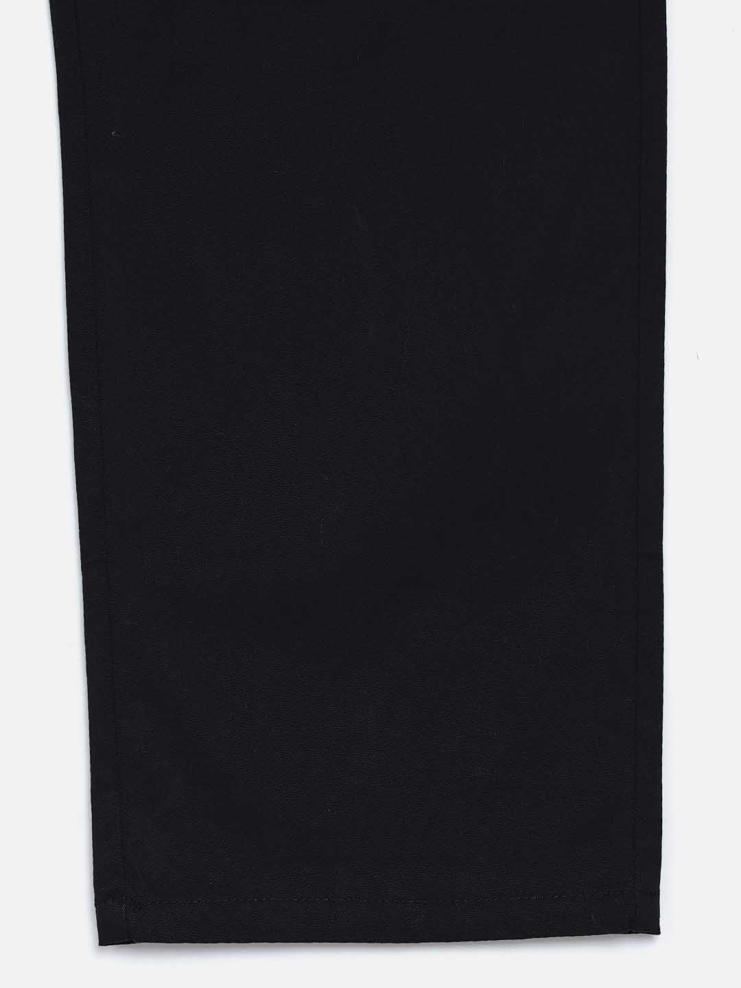 Sable Black Chinos