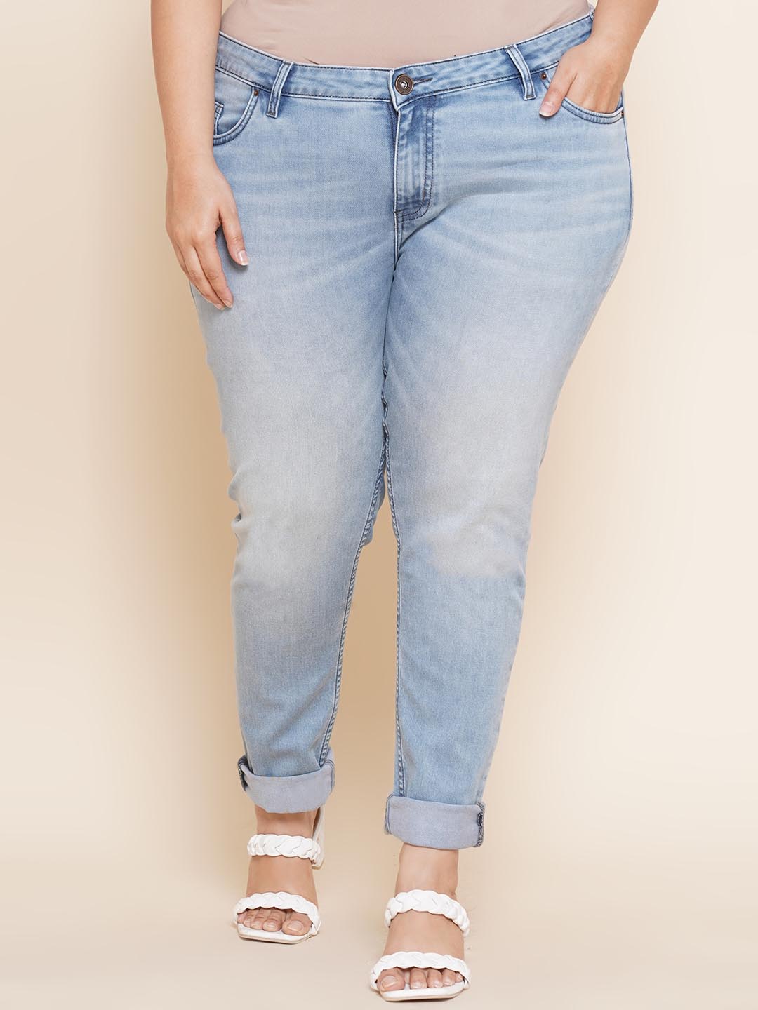 Blue Stretchable Jeans