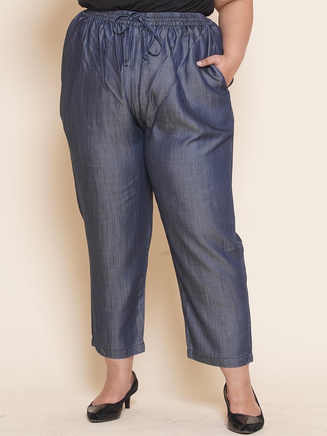 100% Cotton Denim Trousers