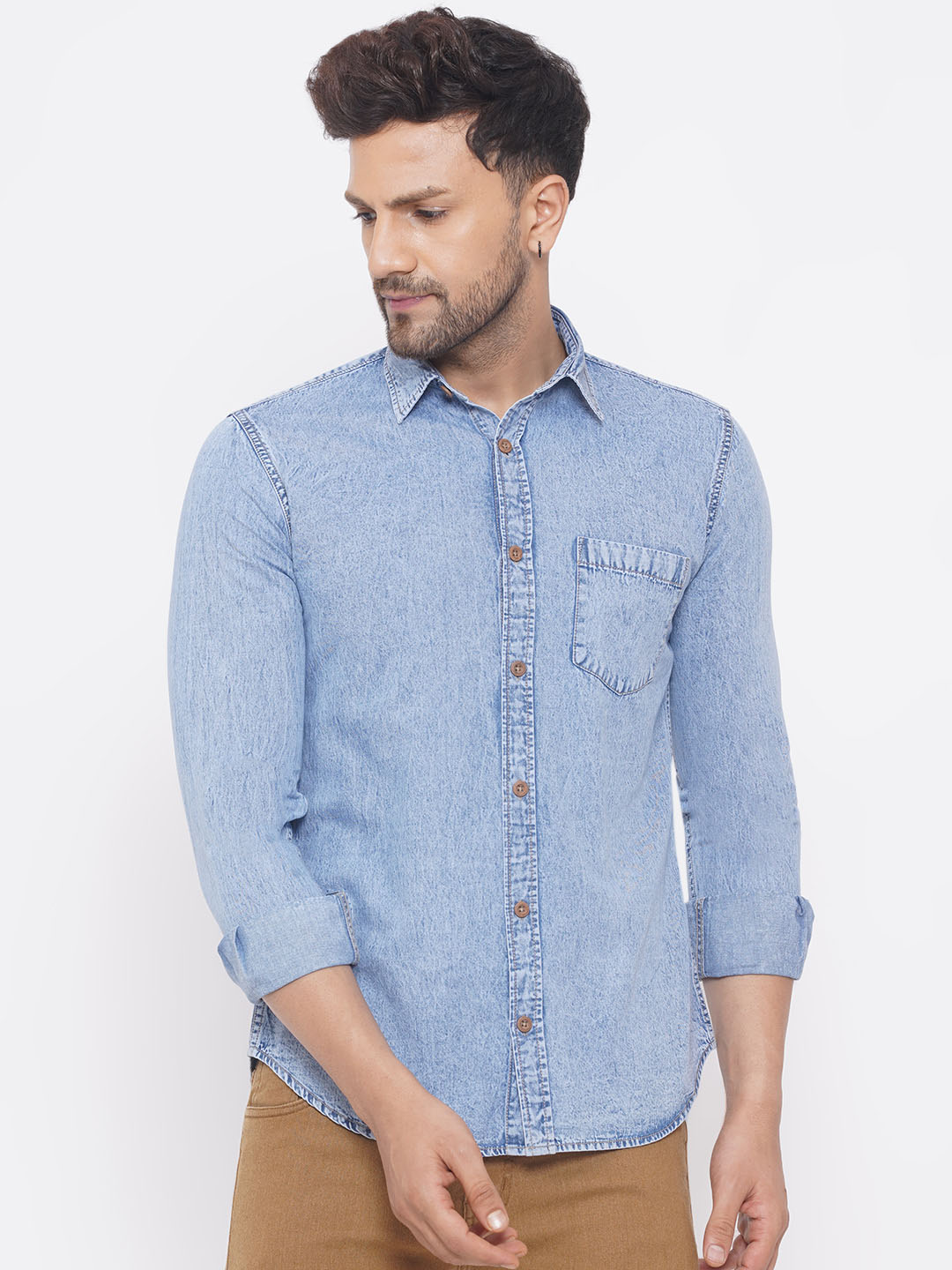 John Pride Denim Shirt