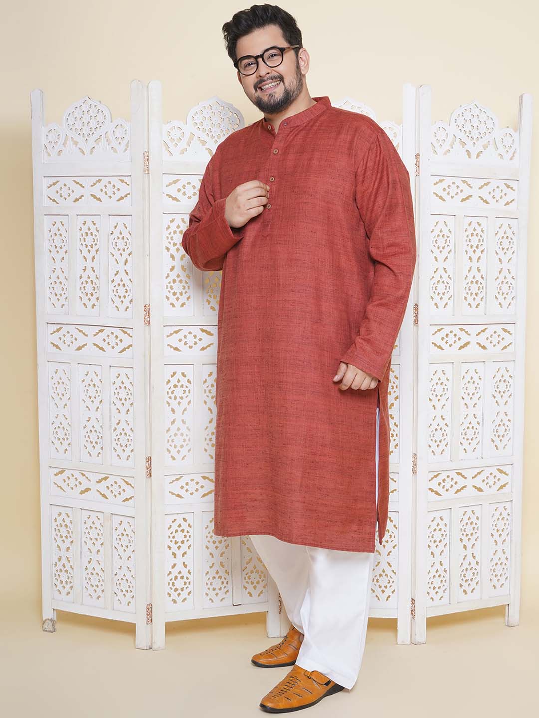 Rusty Sword Khadi Kurta sets