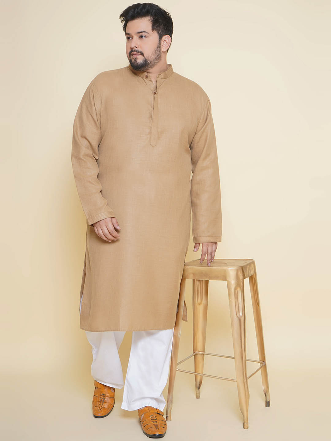 Bruin Spice Matka Cotton Kurta sets