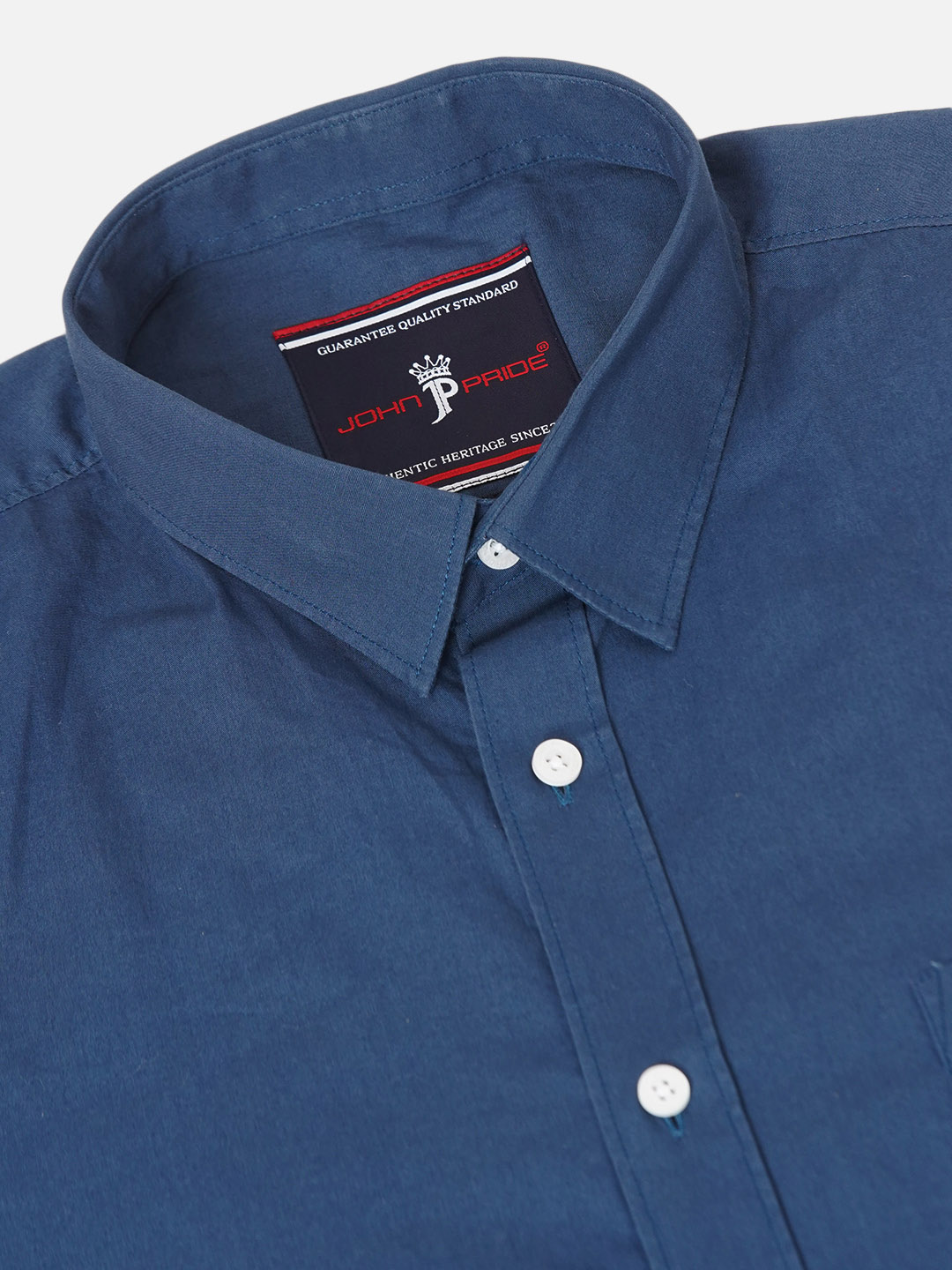 Solid Blue Shirt