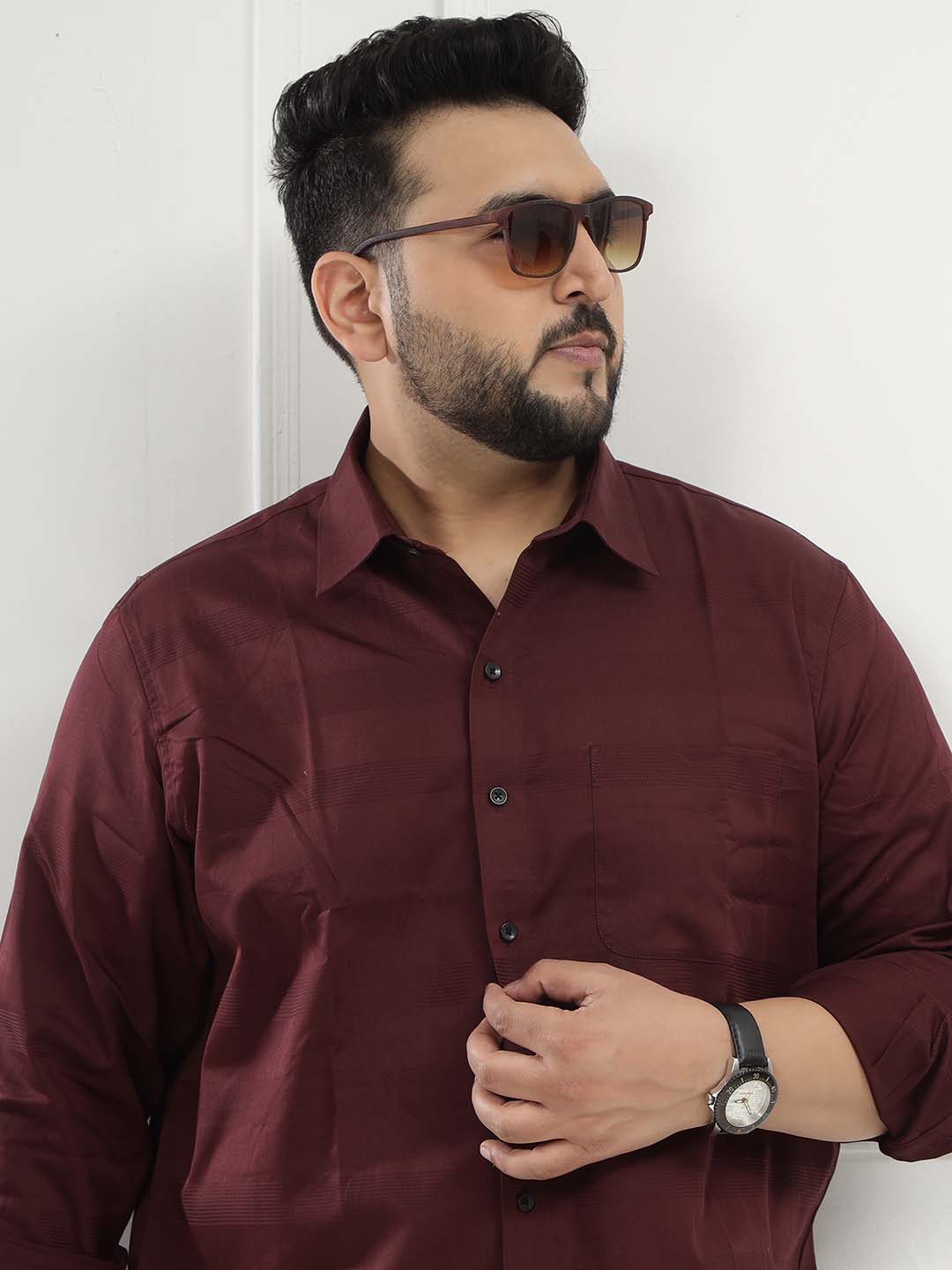 Crimson Regent Formal Shirt