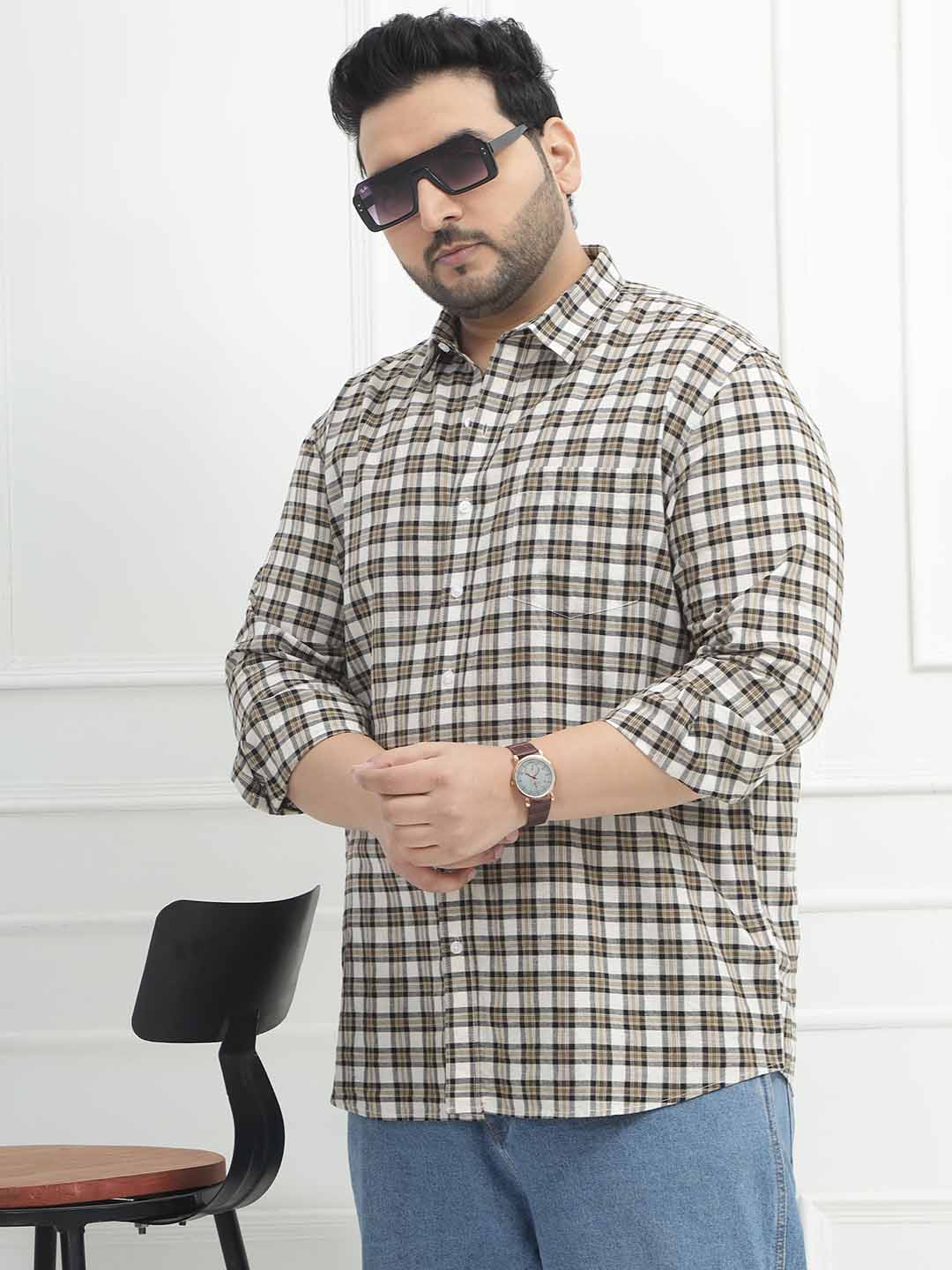 Sandstone Check Shirt