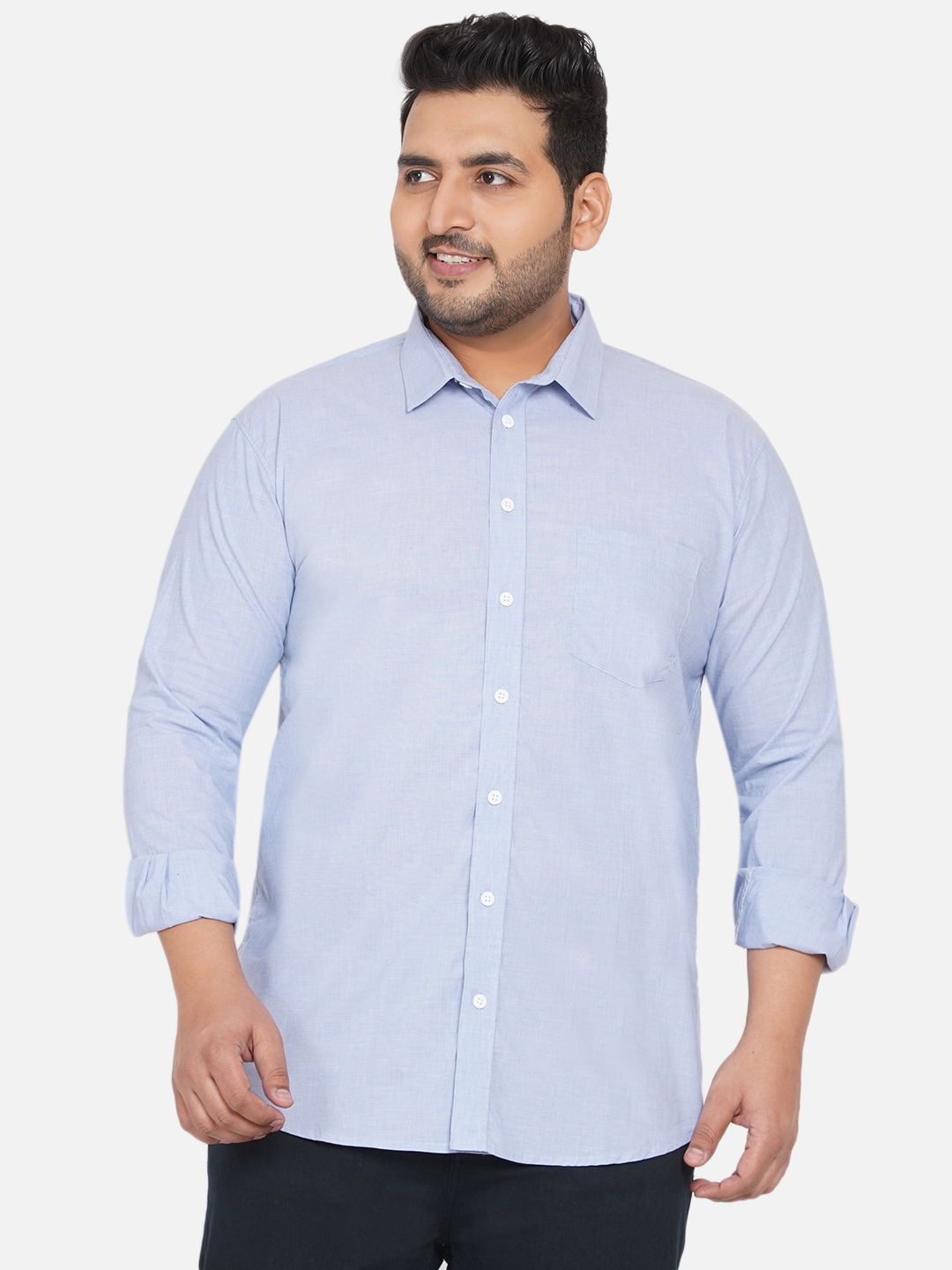 Sail Blue Stretchable Shirt