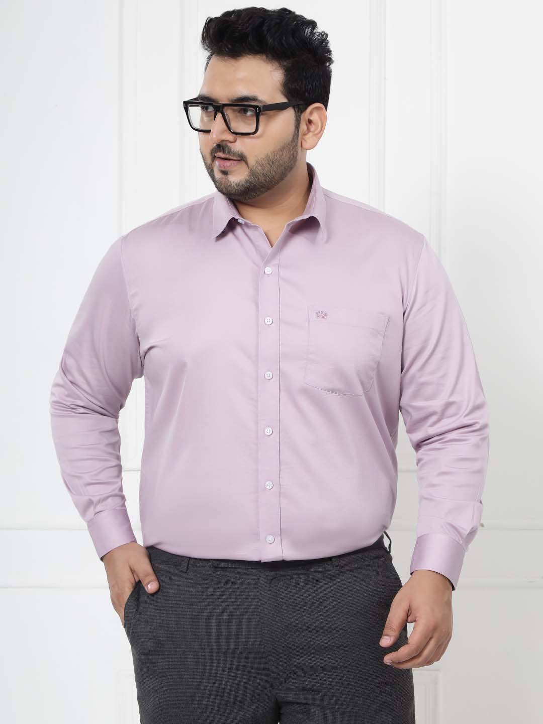 Lavender Luxe Formal Shirt