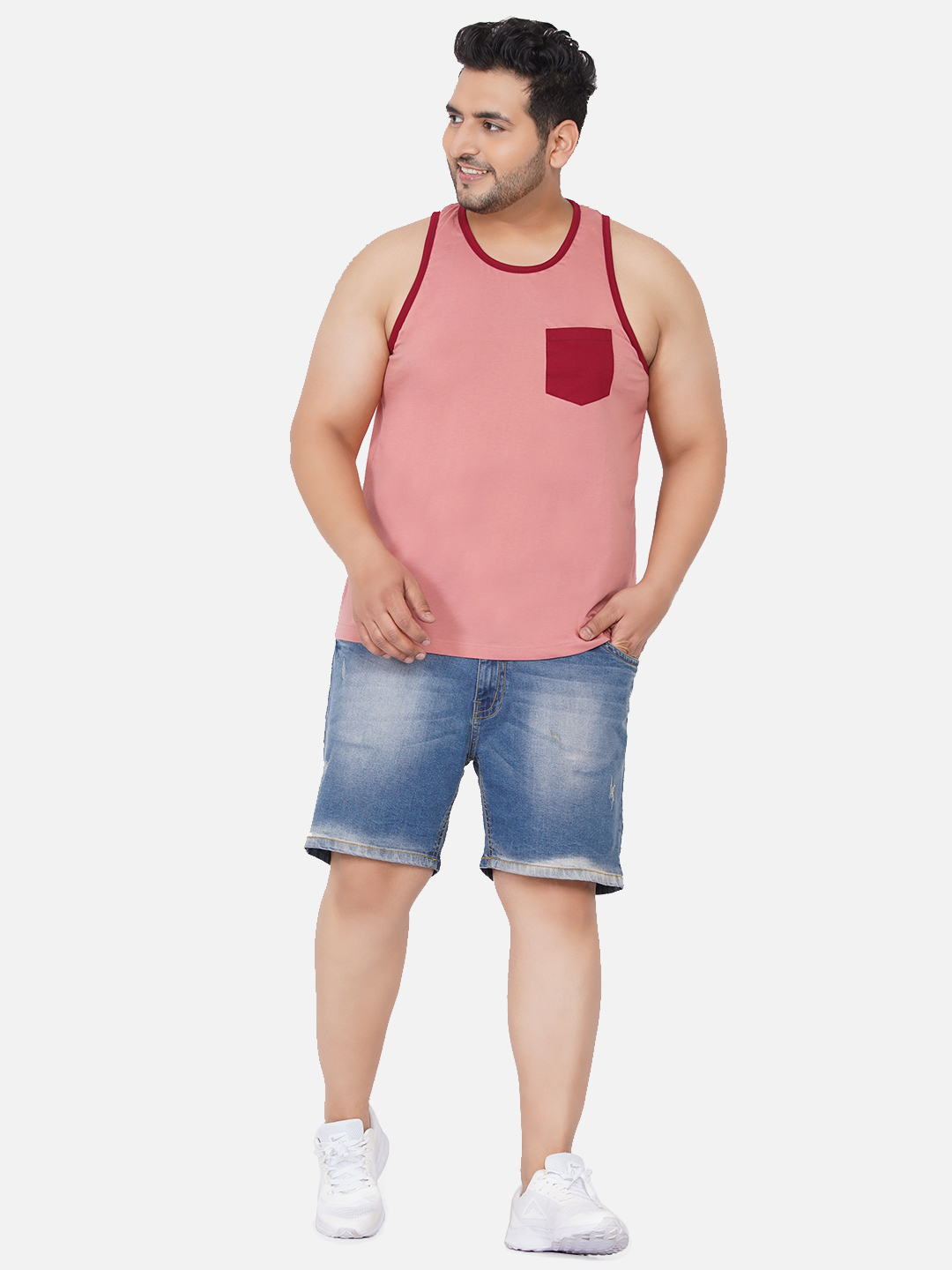 Pink Amethyst Solid Tank