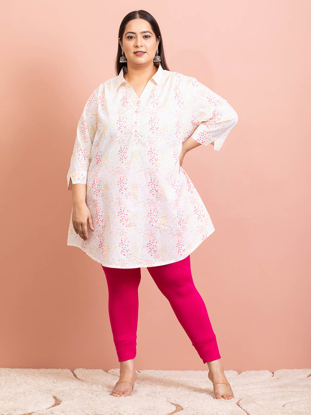 Ivory Flowers Kurta