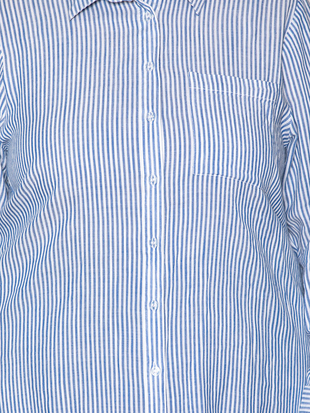 Sapphire Stripy Shirt